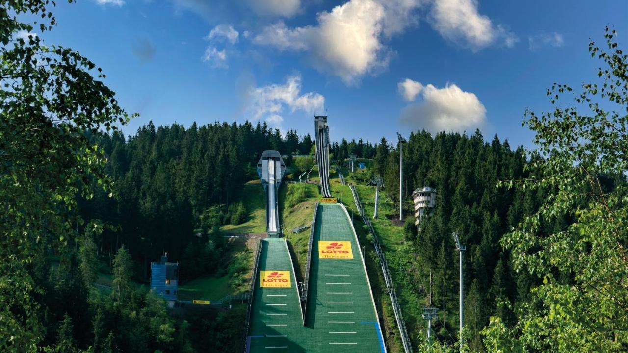 Hotel Thueringenschanze โอบาโฮฟ ภายนอก รูปภาพ