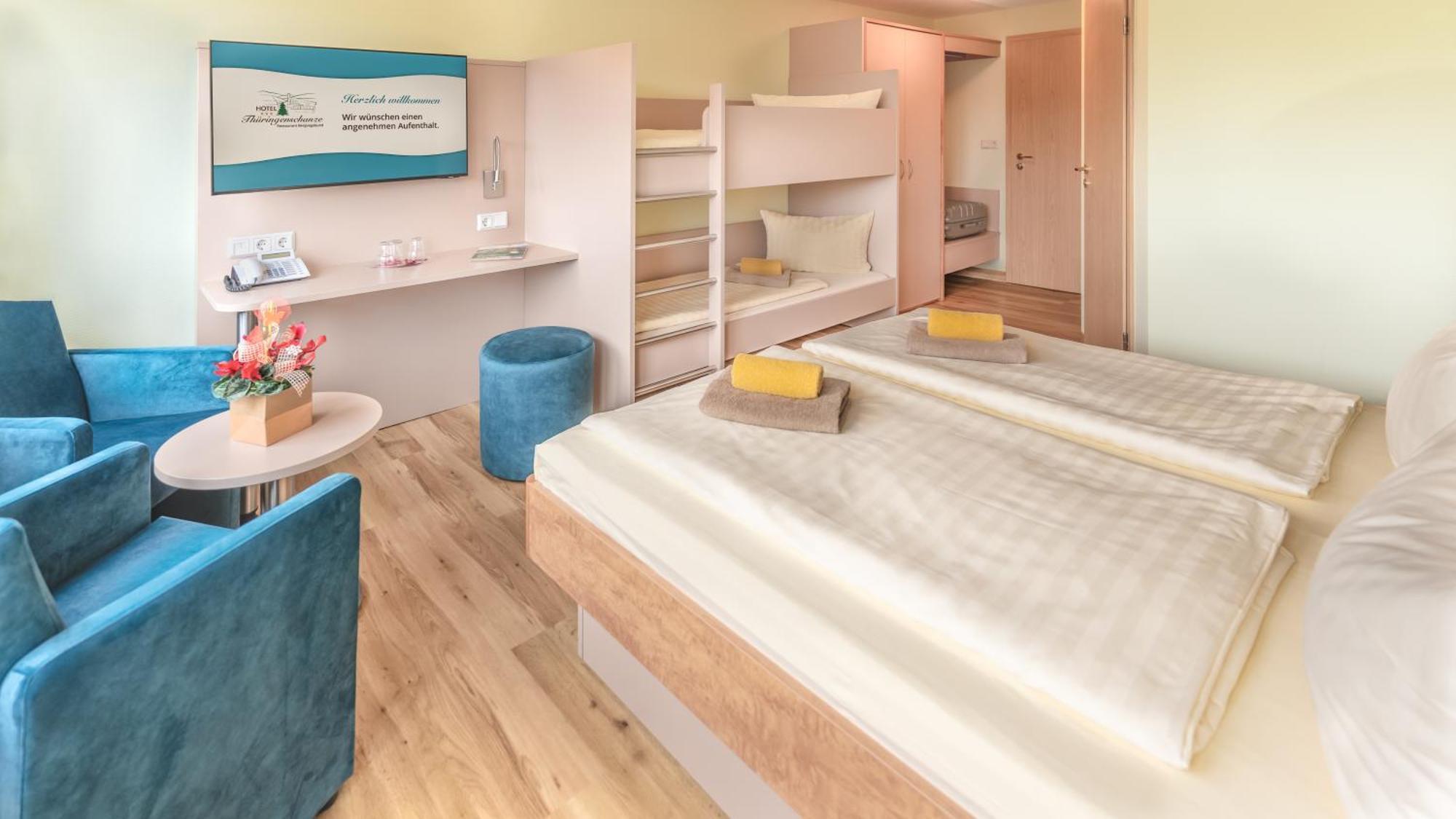 Hotel Thueringenschanze โอบาโฮฟ ภายนอก รูปภาพ