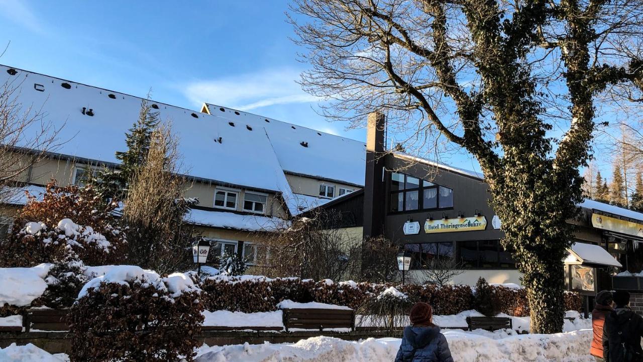 Hotel Thueringenschanze โอบาโฮฟ ภายนอก รูปภาพ